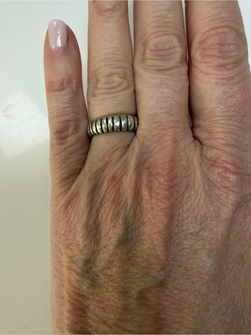 Lisa Jenks Vintage Sterling Silver Ring - Size 6